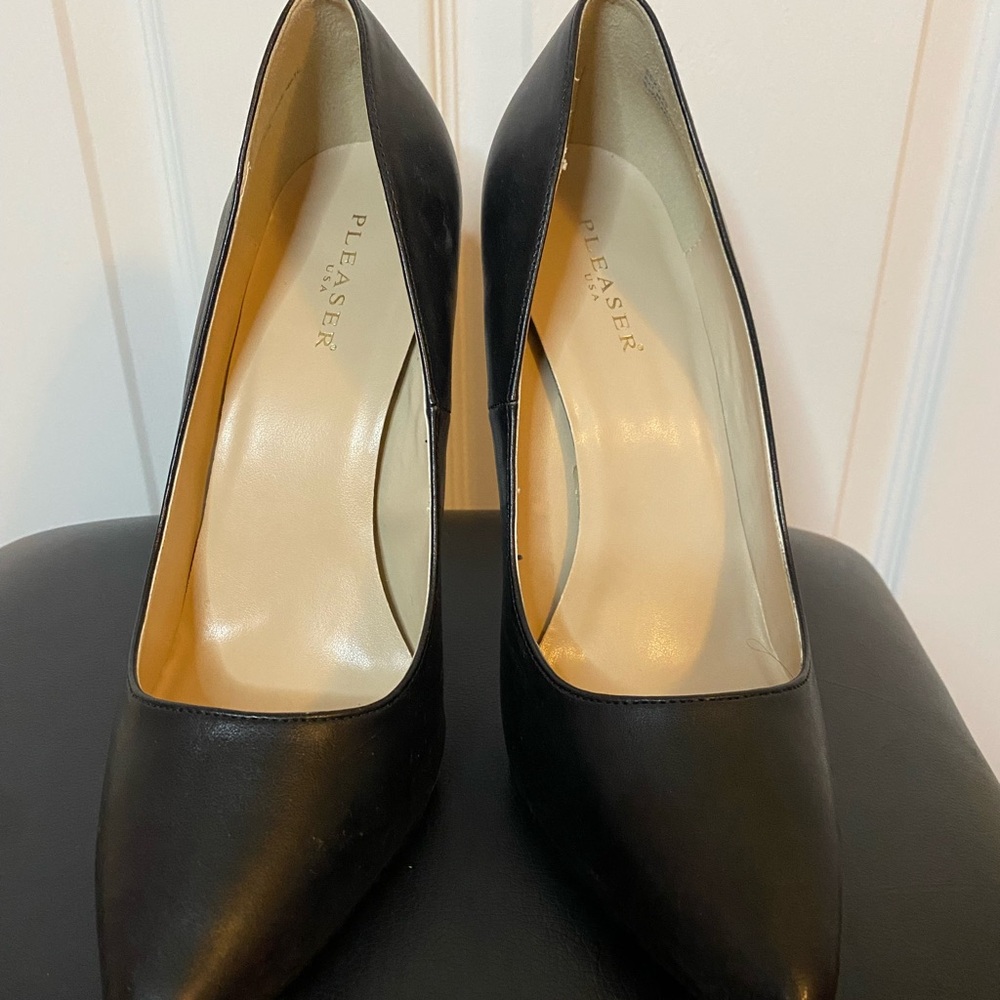 Pleaser Black Stiletto Heels Classic Pumps